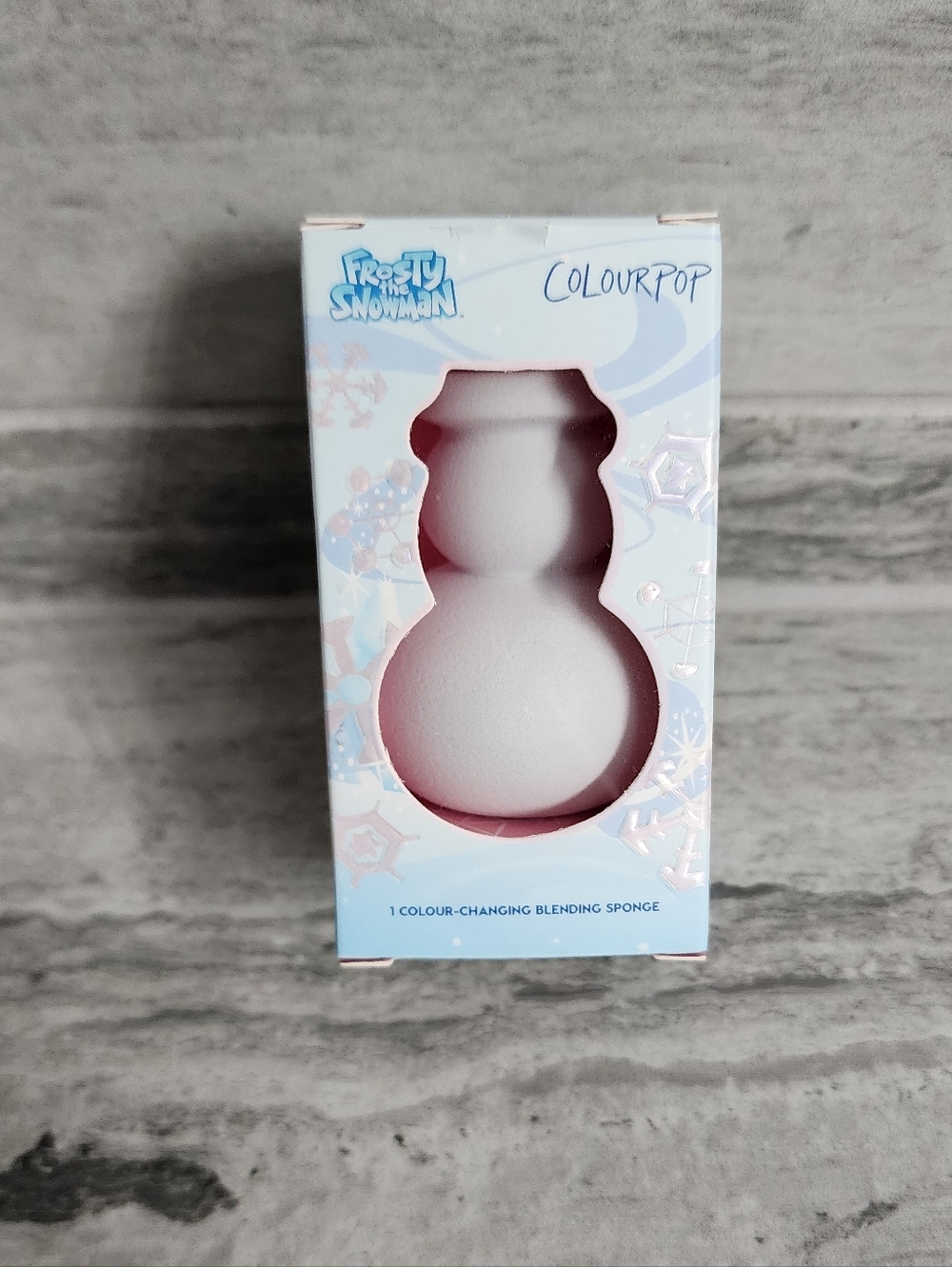 ColourPop White Snowman Colour-Changing Blending Sponge Brand New